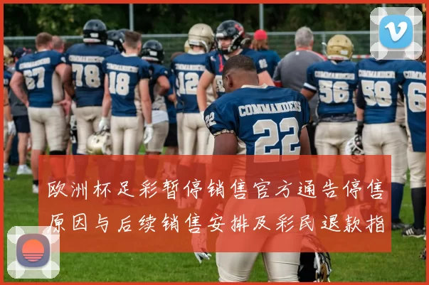 欧洲杯足彩暂停销售官方通告停售原因与后续销售安排及彩民退款指引